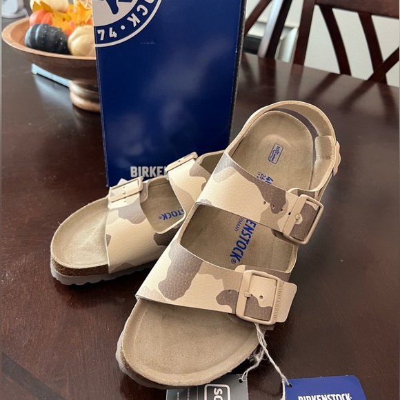 Birkenstock Women's Milano Gray/Taupe, Size 40 - Picture 2 of 8